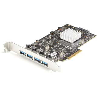 Startech 4-Port USB PCIe Adapter Kontrollerkarte