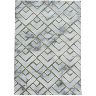 Ayyildiz Webteppich Naxos 3813 gold, 200 x 140 cm, 80% Polypropylen (PP), Polyester)