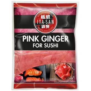 Diamond ITA-SAN Sushi Ingwer PINK / PINK GINGER FOR SUSHI 1kg Abtropfgewicht