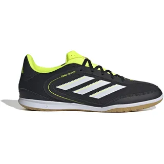 adidas Copa Court Club Indoor Fußballschuh core Black/FTWR White/Lucid Lemon, 44