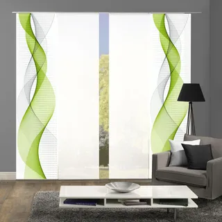 HOME WOHNIDEEN »OPALIA 4ER SET« Paneelwagen 4 Stk. tlg. HxB: 245x60,