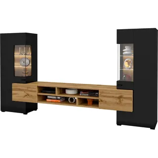 Home Affaire INOSIGN Wohnwand »Coby«, schwarz