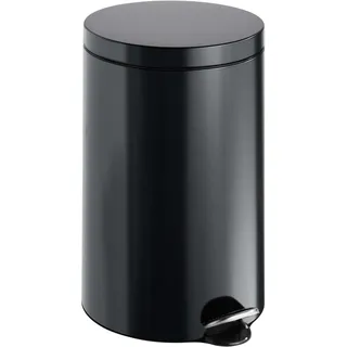 Treteimer 20 L Stahl  | schwarz  | matt