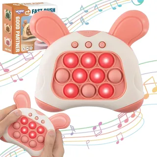 Woopie Pop It Elektrisches Anti-Stress-Arcade-Spiel mit Hasenohren