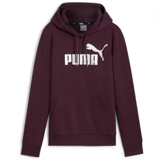 Puma ESS+ Metallic Logo Hoodie Lila S