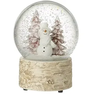 Heaven Sends Schneemann im Wald, musikalische Weihnachts-Schneekugel