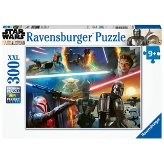 Ravensburger - The Mandalorian Puzzle, 300 XXL-Teile - Puzzles für 9 Jahre alte Kinder, Star Wars-Kollektion, Lern- und Spaßspiele, Geschenkideen