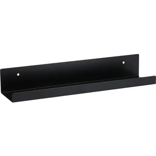 JAN KURTZ Wandregal 8 x 50 x 12 cm Schwarz