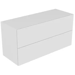 Keuco KE Sideboard, Edition 11 31326, 2 Frt.Auszüge, weiß/weiß 31327380000,