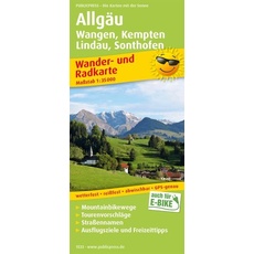 Allgäu, Wangen, Kempten, Lindau, Sonthofen 1:35 000