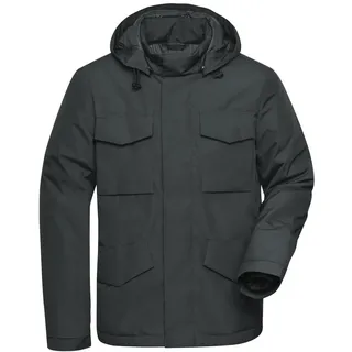 James & Nicholson wattierte Herren Businessjacke JN1158 Gr. 3XL graphit