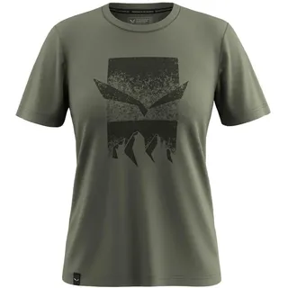 Salewa Eagle 3cime T-shirt W faded green (5A50) 40