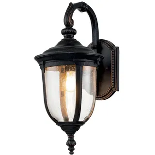 Elstead Lighting Außenleuchte Aluminium 54,3 cm E27 inkl. Glas klar bronze