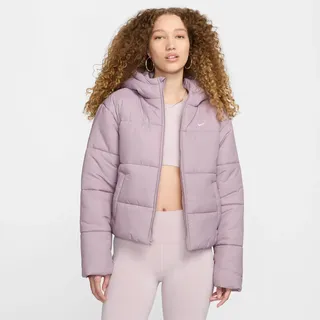 Nike Damen Winterjacke Classic Puffer FZ5899-226 L - LT Violet Ore/White - L