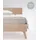 Spannbettlaken Mako-Satin 200 x 200 cm porzellanfarben