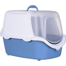 Zolux Toilet for cats Cathy, easy to clean, blue (Katzenklo geschlossen), Katzenklo