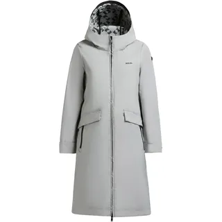 Kurzmantel KHUJO "Kurzmantel Femke2", Damen, Gr. XS, grün (cloud grün), Obermaterial: 100% Polyester PES., Mäntel Kurzmantel