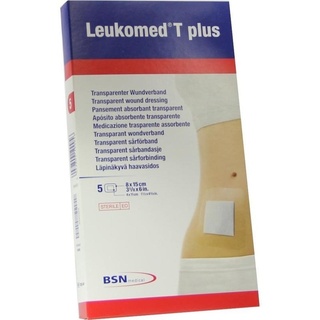 BSN Medical Leukomed transp.plus sterile Pflaster 8x15 cm