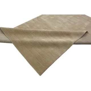 WAWA TEPPICH Handgefertigter orientalischer Gabbeh Teppich aus 100% Wolle Loom Handgewebte 200X250 cm Beige