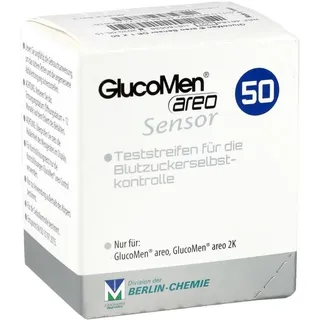 BERLIN-CHEMIE GLUCOMEN areo Sensor Teststreifen 50 St.