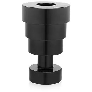 Kartell Vase Calice schwarz, Designer Ettore Sottsass, 48 cm