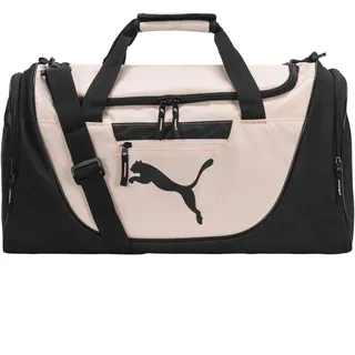 PUMA Damen Evercat Candidate Seesack Trainingstasche, Schwarz/Hellrosa, Einheitsgröße