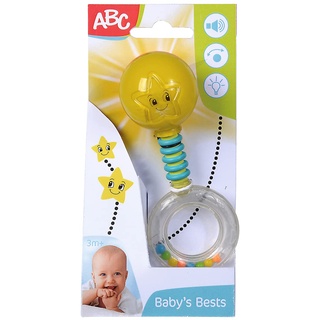 Simba 104010060 - ABC Strahlende Light-up Rassel