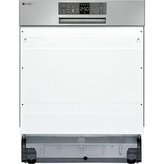 Nabo Geschirrspüler , Edelstahlfarben , 59.8x82x57 cm , Startzeitvorwahl, AquaStop, Salzmangelanzeige, Klarspülmangelanzeige, Besteckschublade, Hygienespülgang, Besteckkorb , Küchen, Küchenelektrogeräte, Geschirrspüler