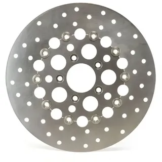 Moto-master Round Harley Davidson 111081 Left&right Vordere Bremsscheibe - One Size