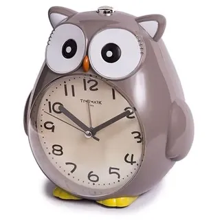 VoltShine Digitaler Kinderwecker in Eulenform, LED-Lichtern, sanfter Alarm und Timer-Funktion, ideal zum Unterrichten von Schlafroutinen.