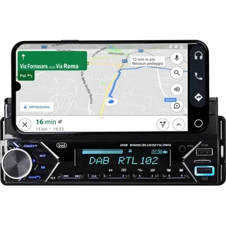Trevi SCD 5753 DAB Schwarz, 160 W Bluetooth,