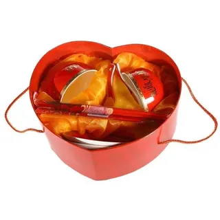 lachineuse - Reis-Service Imperial – für 2 Personen – aus Porzellan – mit Schüsseln, Tellern, Löffeln & Essstäbchen – Farbe traditionelles chinesisches Rot – Geschirr Suppenschalen – Geschenk Asien