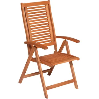 Merxx Cordoba Klappsessel 68 x 58 x 114 cm braun