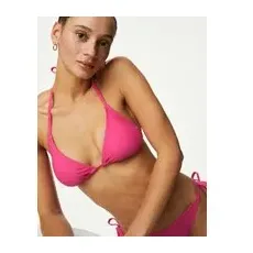 Womens M&S Collection Dreiecks-Bikinioberteil - Pink Fizz, Pink Fizz, UK 22 (EU 50)