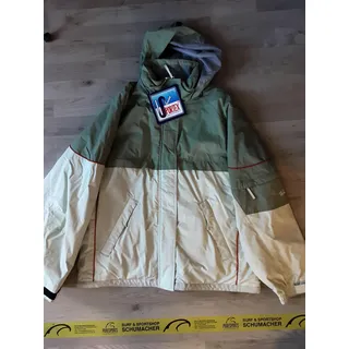 F2 Snowboardjacke Olive Walnut Damen Jacket snow jacke, Konfiguration: L