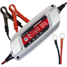 Bild Batterieladegerät 12 Volt | Für Blei-Säure, GEL, Start/Stopp EFB, AGM-Batterie | KFZ-Ladegerät für Auto, Motorrad, Kleintransporter, PKW