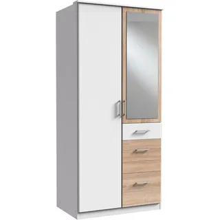 Kleiderschrank »Click« - braun