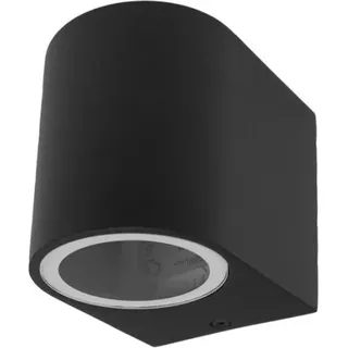Fassadenleuchte OE-8 1xGU10 68x92x81 SCHWARZ - Schwarz