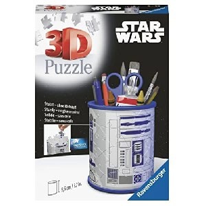 Ravensburger Utensilo &#8220;Star Wars R2D2&#8221; 3D Puzzle (54 Teile) um 8,06 € statt 14,19 €