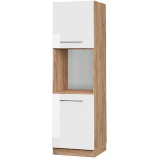 Vicco Herdumbauschrank Fame-Line 60 x 60 x 206,8 cm Weiß