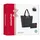 Glossy Dots Black Shopper Synthetik