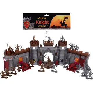 Johntoy Ritter Spielset Burg - Ritterspielzeug Fantasie