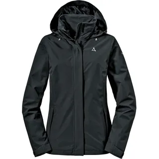 Schöffel Jacket Gmund L, wind- und wasserdichte Regenjacke, atmungsaktive Outdoor Jacke, Wanderjacke mit verstaubarer Kapuze,
