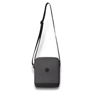 Hackett London für Herren. HM4100013 Diamant Umhängetasche grau (OSFA), Lässig, Polyester