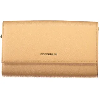 COCCINELLE DAMEN GELDBÖRSE BRAUN : Farbe - Braun, Größe - UNI Größe: UNI Farbe: Braun - Gold