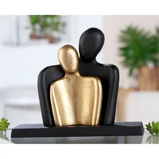 Gilde "Skulptur Paar Couple", schwarz,