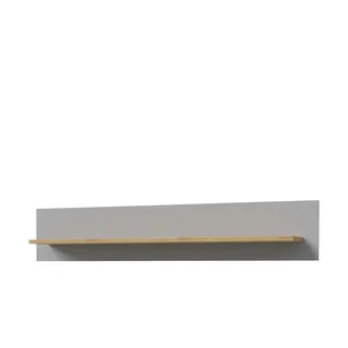 Forte Wandboard ¦ grau ¦ Maße (cm): B: 160 H: 29 T: 22