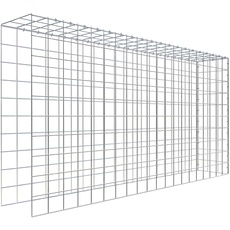 Bild C-Ring-Gabione-Anbaukorb Typ 4 100 x 200 x 30 cm Maschenw 10 x 10 cm