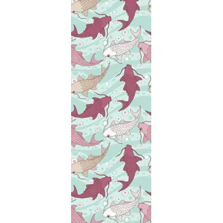 queence Vinyltapete »Jacob« Fellimitat   Motiv   Reptilienprägung   animal print   bedruckt   tropisch glatt 90x250cm, selbstklebend, kinderleichte Anbringung,, Sticker, bunt