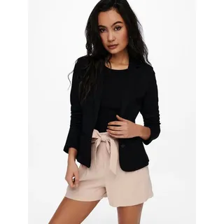 Only Jerseyblazer »ONLPOPTRASH – 2-Knopf Blazer mit taillierter Silhouette« regular fit, Milano Rib, Materialmix, Reverskragen, unifarben ONLY Sea Pine S